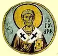 Patriarch Germanus I of Constantinople.
