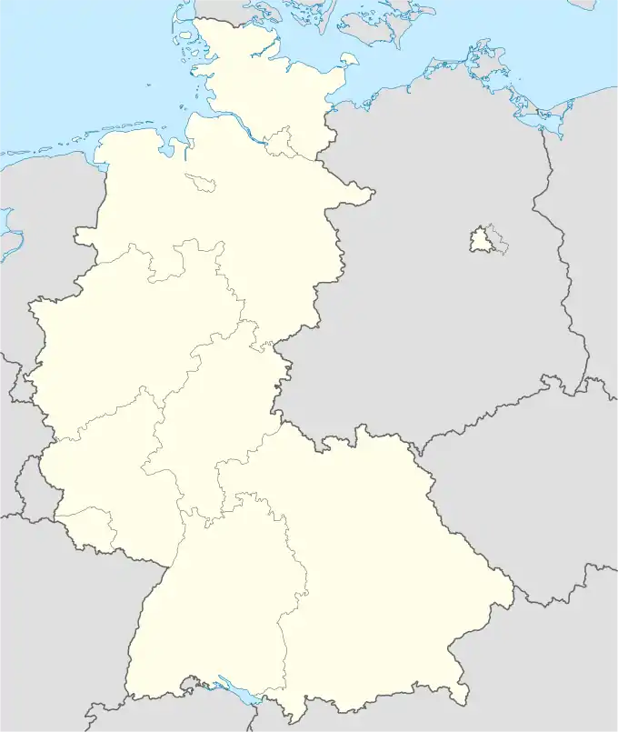 1972–73 Bundesliga is located in FRG and West Berlin