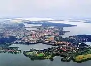 Aerial view of Schwerin