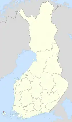 Location of Geta in Finland