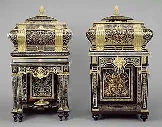J. Paul Getty Museum, André-Charles Boulle, Boulle work inlay