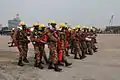 Ghana National Fire and Rescue Service (GNFRS) Firefighters.