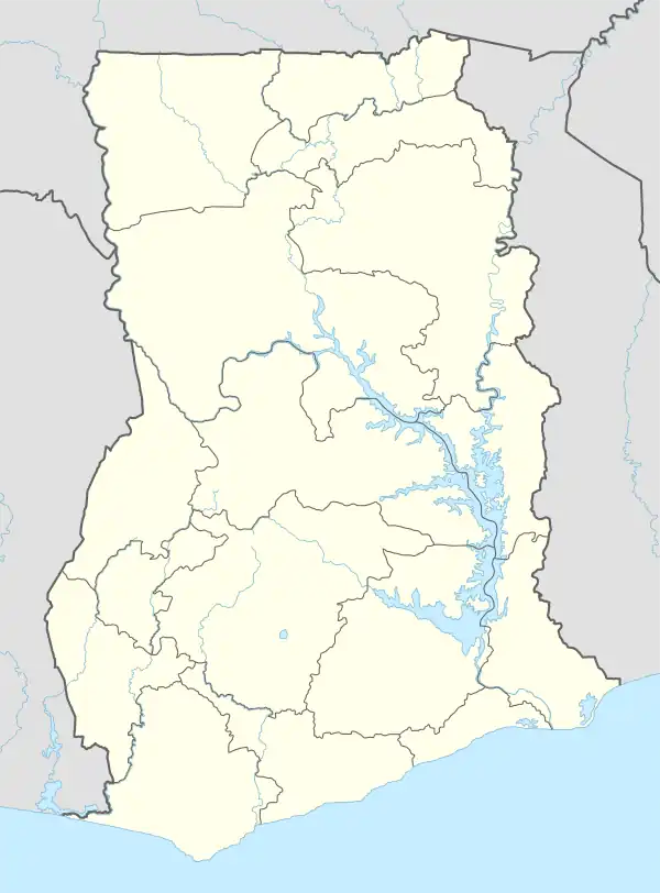 Dzodze is located in Ghana
