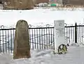 Memorial on the location of the massacre.