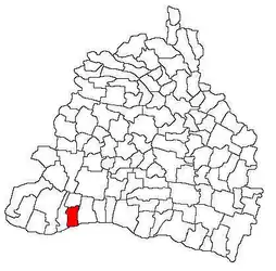 Location in Dolj County