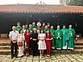 Families of Archbishop Paul Bùi Văn Đọc in reunion on 22 January 2018