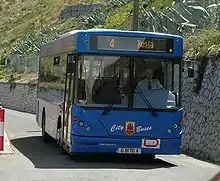 Image 8Gibraltar Bus Company Dennis Dart on route 4 at the Both Worlds bus terminus, Sandy Bay. (from Transport in Gibraltar)