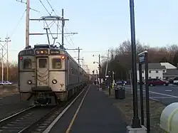 NJ Transit commuter train to Manhattan