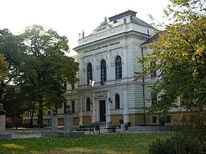 Jovan Jovanović Zmaj Gymnasium by Vladimir Nikolić in Novi Sad, 1900