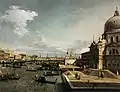 A copy by Bernardo Bellotto in the Louvre, is sometimes confused with this work
