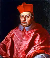 Giovanni Maria Morandi, Portrait of cardinal Marcello Durazzo.