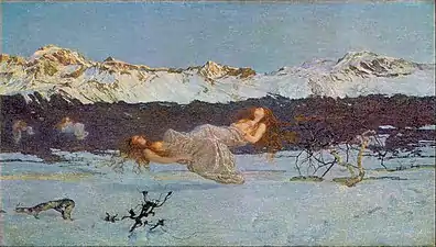 Giovanni Segantini  The Punishment of Lust  1891