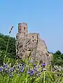 Château du Girsberg in the spring