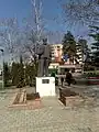 Monument of Gyorche Petrov in the park of the suburb named after him