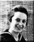 Gladys Valerga Atwater as a high school junior in 1916