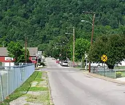 Looking west on 3rd Street in Glasgow