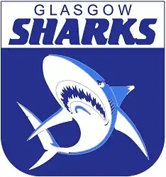 The Glasgow Sharks Logo - "Glasgow Sharks"