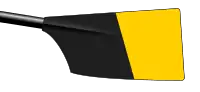 Image showing the rowing club's blade colours