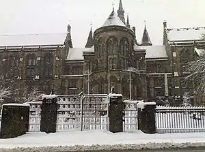 University of Glasgow, Quincentenary Memorial Gates. Circa 1950