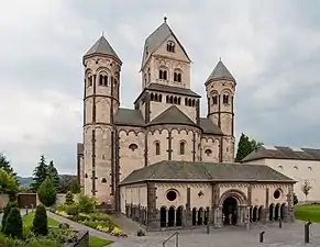 Maria Laach Abbey, Germany, unknown architect, 1093-1230