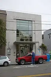 Exterior of the Glen Park Branch Library