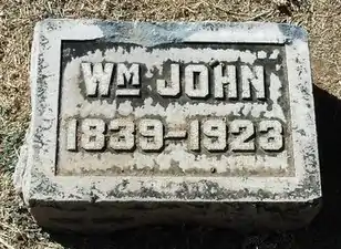 Grave-site of William John Murphy (1839–1923).