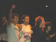 Some members of B.T.R. with special guest Glenn Hughes