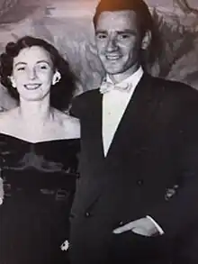 Geoff Pike, pictured with wife Glenys (née Evans)