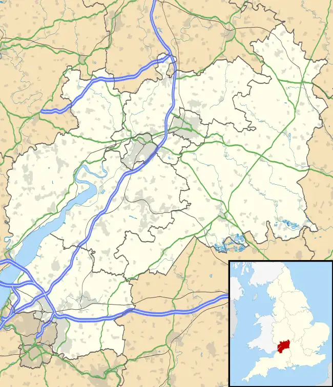 Sharpness is located in Gloucestershire