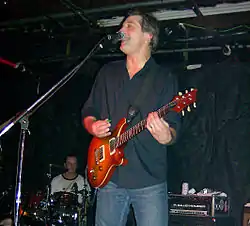 McConnell performing at Hal n Mal's in Jackson, Mississippi in 2008