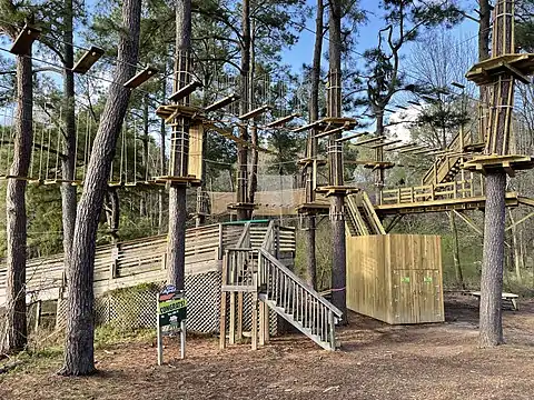 The Go Ape Zipline and Adventure