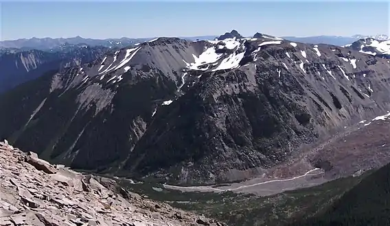 from Second Burroughs Mountain