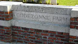 Godezonne Farm Commonwealth War Graves Commission cemetery