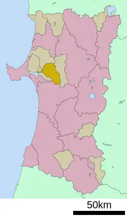 Location of Gojōme