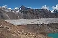 Ngozumpa Glacier from the slopes of Gokyo Ri