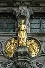 Detail of the staircase leading to Basilica of the Holy Blood