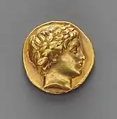 Ancient Greek stater; 323–315 BC; 18 mm (0.71 in); Metropolitan Museum of Art