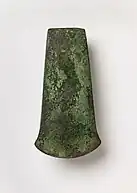 Alpine copper axe, 4th millennium BC