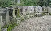 Stones from the Spanish monastery Santa Maria de Ovila can be found in the library reading patio, the Rhododendron pavilion, and the Garden of Fragrance.