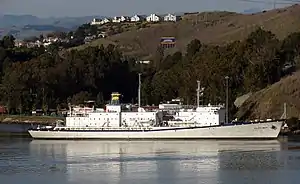 Current TS Golden Bear docked at the California Maritime Academy in 2007