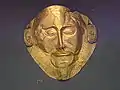 "Agamemnon". Gold; Mycenae, ca. 1600 BCE.