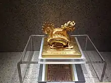 An Imperial seal made during the Minh Mạng period.