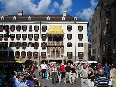 Old Town (Altstadt) with the Goldenes Dachl