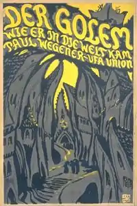 Movie poster for Der Golem (1920)