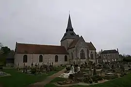 The church in Gonneville-sur-Honfleur