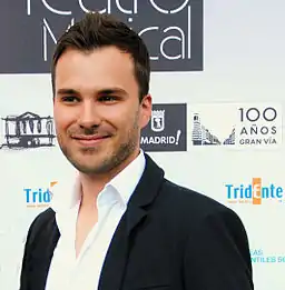 Gonzalo Alcaín at the Musical Theater Awards 2010