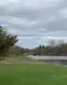 Gordon Pond, a dammed section of Devils Brook in Plainsboro Township (Middlesex County).