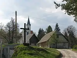 Village with Saint George's Church