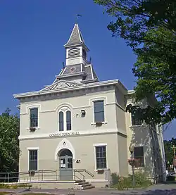 Goshen Town Hall, in the village of Goshen