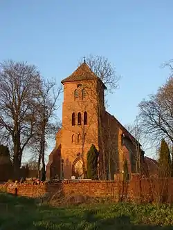 Parish church of Virgin Mary, built turn of the 13th-14th century.
